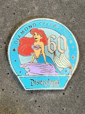 Disney 60th Diamond Celebration Ariel Little Mermaid Pin 
