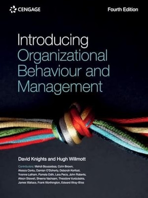 Introducing Organizational Behaviour a... by Knights, David Paperback / softback