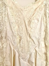 Sasha Hetherington Vintage Couture Wedding Dress. Showroom Chelsea London 1993