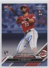 2024 Now Road to Opening Day Blue 8/49 Christian Encarnacion-Strand Auto 0my5