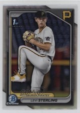 2024 Bowman Draft Chrome Refractor Levi Sterling #BDC-83 0rd2