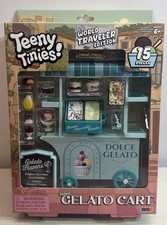 Teeny Tinies GELATO CART 15pc Mini Food Playset Dollhouse