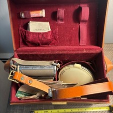 Vintage Polaroid Highlander Land Camera Model 80A Set and Case 1950s