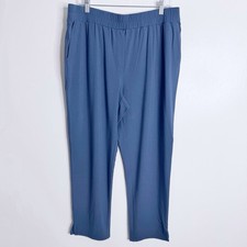 NWOT J. Jill Wearever Navy Pull On Pant Elastic Waist With Pockets Large 220301