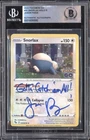 Pokemon Jason Paige signed 2022 Pokemon Go 55 Snorlax BGS Auth Auto