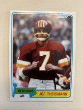 Joe Theismann - 1981 Topps #165  Washington Redskins / Notre Dame Fighting Irish