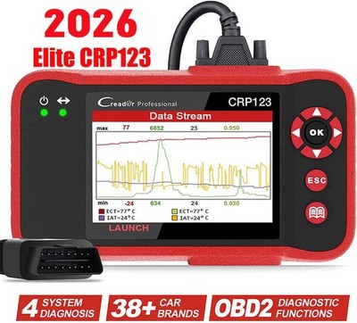 NEWEST CRP123 OBD2 Diagnosegerät Profi Auto Scanner Fehlerauslesegerät für VW