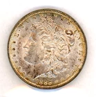 1885-P $1 Morgan (90%) Silver Dollar U.S. UNC (Toning )