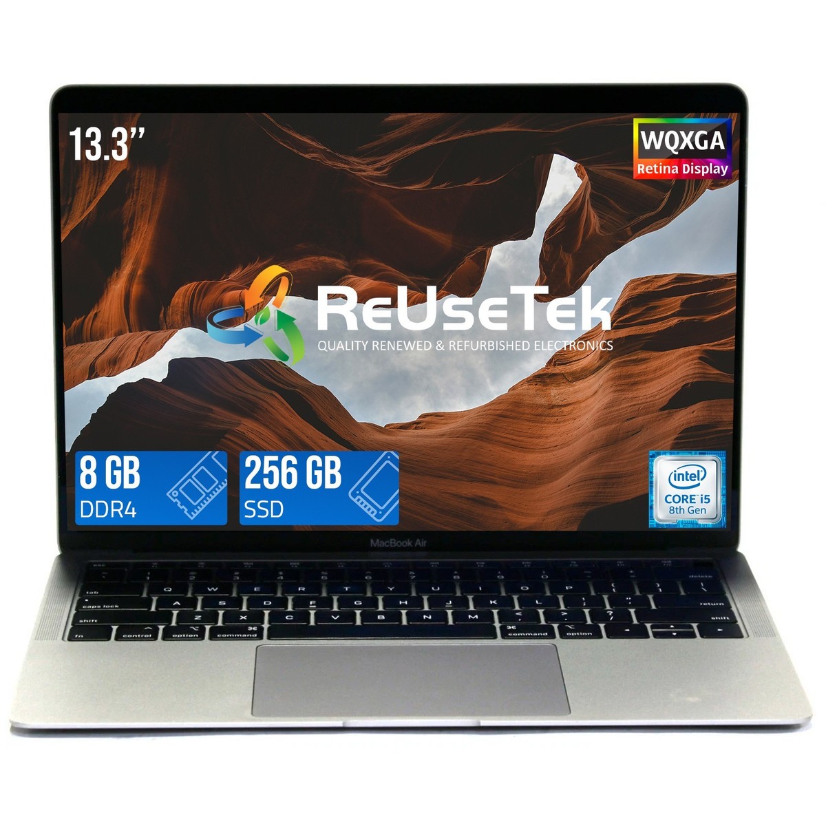 Apple MacBook Air A1932 Late 2018 Retina Intel i5-8210Y 8GB/256GB  Sonoma