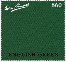 8' Bed  Rails Simonis 860 Pool Table Cloth - English Green - AUTHORIZED DEALER