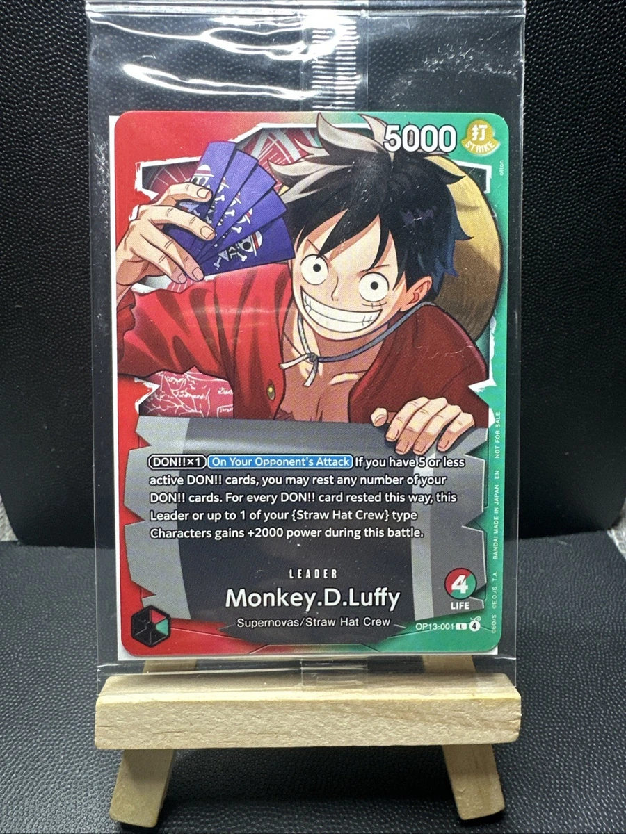 Monkey.D.Luffy-Op13-001 OP13-001 One Piece Promotion Cards for