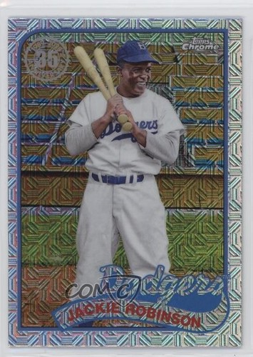 2024 Series 2 1989 Topps Chrome Silver Pack Mojo Jackie Robinson #2T89C ...