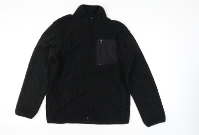 Larsson & Co Herren Jacke schwarz Full Zip - M