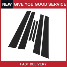 6pcs Door Pillar Window Trim For Honda Accord 1998-2002 New