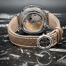 Patek Philippe World Time Chronograph Flyback 5935A-001 Salmon Steel Complete 16