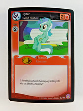 Lyra, Good Posture #f11 Foil - Absolute Discord, My Little Pony CCG (2015)