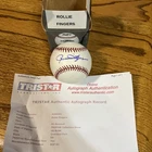 ROLLIE FINGERS SIGNED OMLB BASEBALL 1992 HOF 7X AS 1981 CY & MVP 3X WS CHAMPION!
