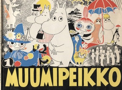 【美品】MUUMIT sarjakuvaklassikot I（フィンランド語） Tove Jansson / Muumipeikko 1 First Finnish Edition 1st Edition