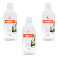 3x Dr. Kelen Anti-Cellulite and Striae Massage Oil 500ml / 16.9 fl oz