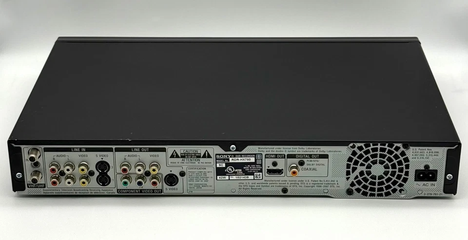 Sony RDR-HX780 Dual DVD Hard Drive Recorder (160GB) – Tested - Image 4 of 4