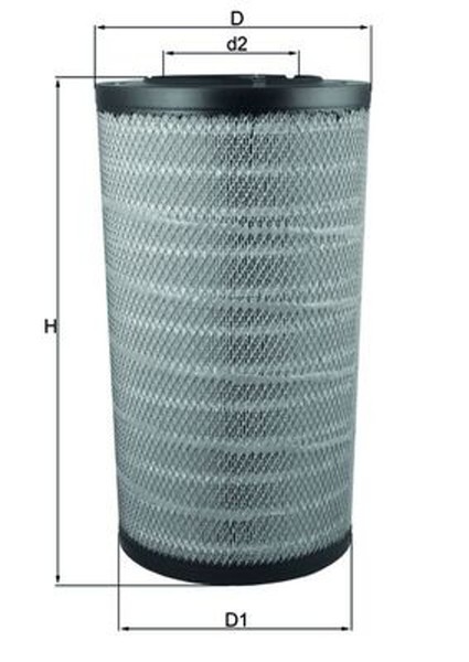 Mahle Luftfilter LX 2838 Filtereinsatz FüR 105 XF DAF-image