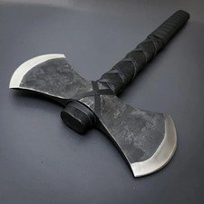 Hand Forged Carbon Steel Double Bit Viking Axe