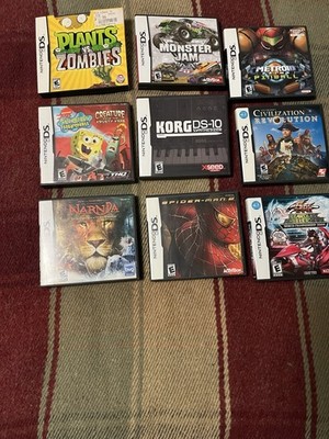 Nintendo DS video Game Lot. Tested And Working