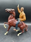 Vintage Marx Lone Ranger Cowboy & Horse Plastic Figure Western Toy Lot. ML