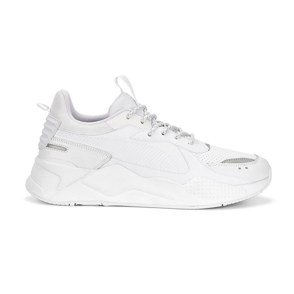 Scarpe casual sneakers uomo PUMA RsX triple stringate bianche 39192802
