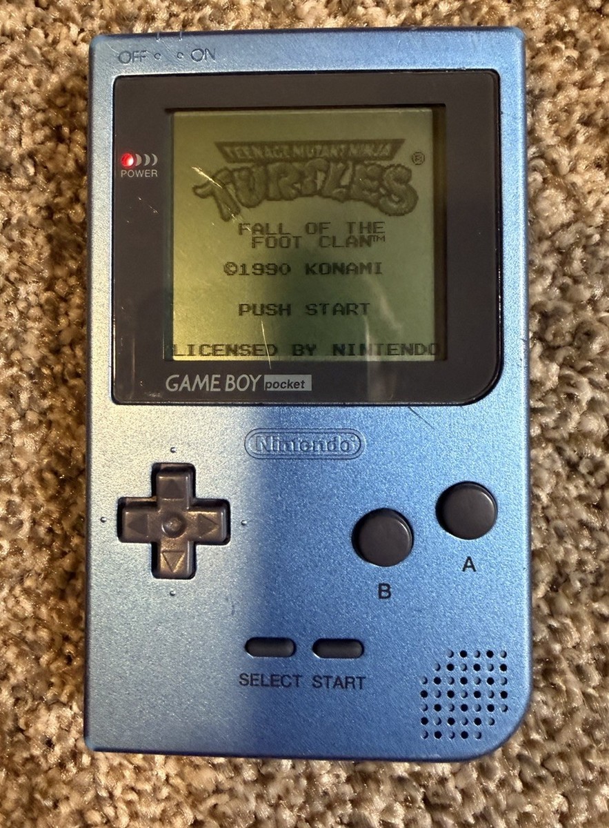 Gameboy Pocket Ice Blue—Tested | eBay