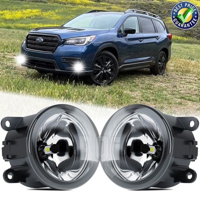 For SUBARU ASCENT 2019-2022 H11 6000K LED Fog Light Driving Bumper Lamps  2X