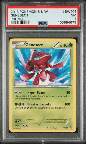 Genesect graded PSA 7 for sale on eBay