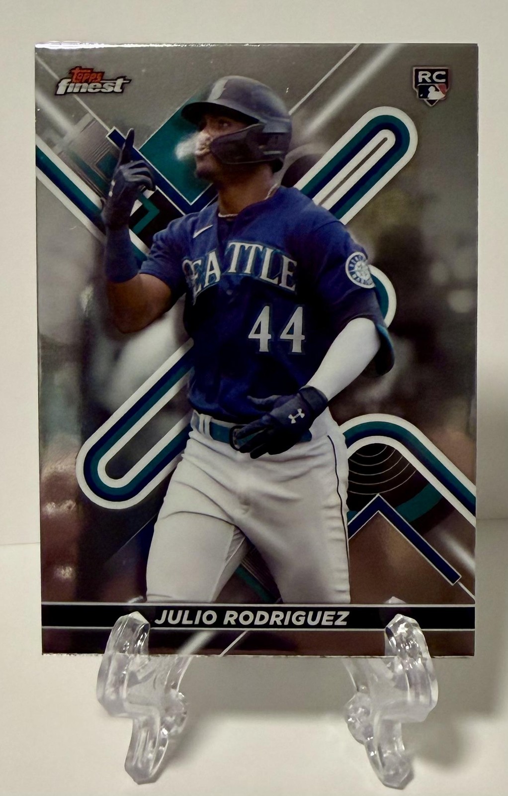 2022 Topps Finest #23 Julio Rodriguez Mariners RC