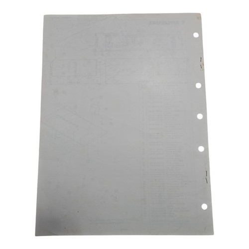 Toa M-900A Mixer Preamplifier Service Manual AC 120V - Picture 2 of 2