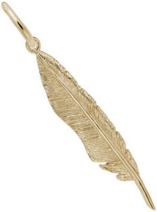 Authentic The Golden Zephyr Feather Talisman