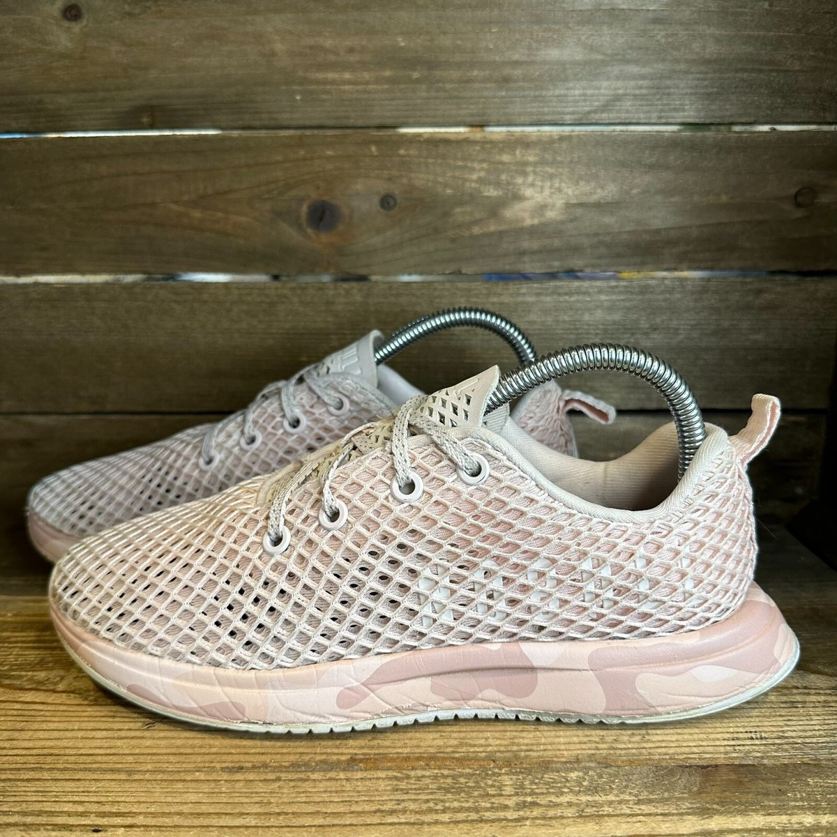 NOBULL Shoes Mens 12.5 Pink Mesh Camo Sole Runner Training Athletic Sneakers NOBULL Men main image 2