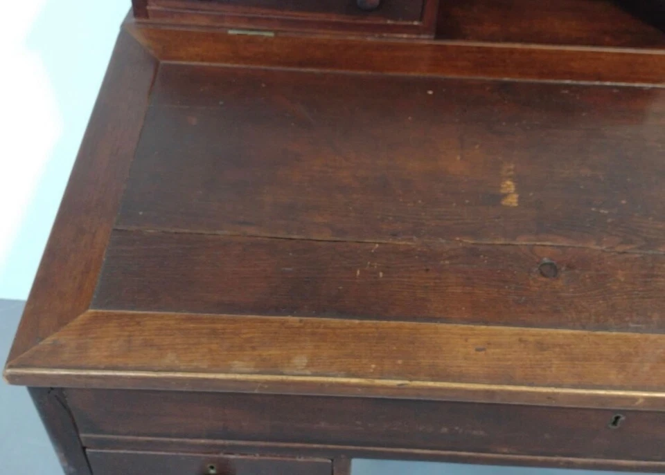 antiguo nogal 19th tienda guardianes ferretería gabinete escritorio tienda de campo Foto 4 de 4