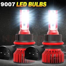For Dodge Ram Pickup 1500 2500 1998-2005 Headlights Hi/Lo Light 9007 LED Bulbs