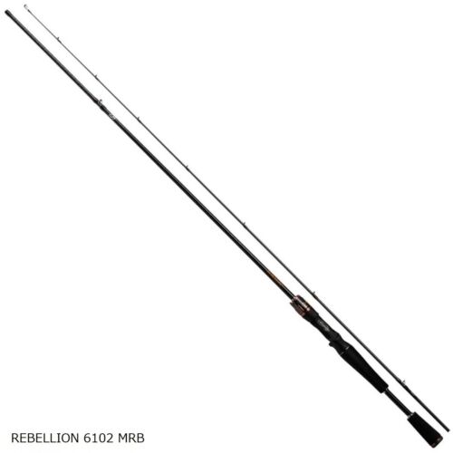 DAIWA REBELLION 6102 MRB Baitcasting Rod for Bass Versatile Model New - Picture 1 of 1