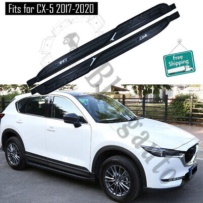 fits for Mazda CX-5 CX 5 2017-2020 Running Board Side Step Pedal Protector Bar