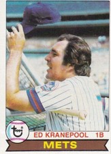1979 Topps #505 Ed Kranepool New York Mets Baseball Card