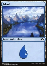 MTG Magic the Gathering Island (263/403) Ikoria Lair of Behemoths LP