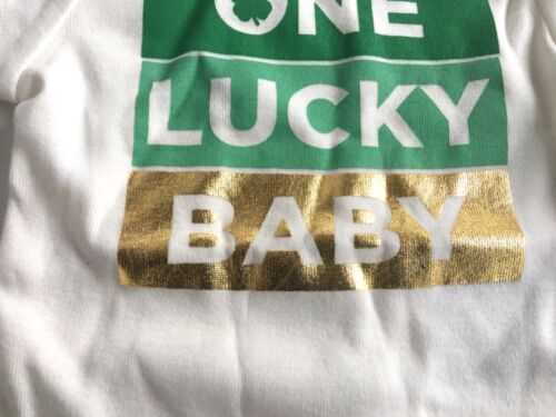 OLD NAVY BODY MANICA CORTA BAMBINO RAGAZZO O RAGAZZA TAGLIA 0-3M STAMPA GRAFICA T-SHIRT - Foto 3 di 10