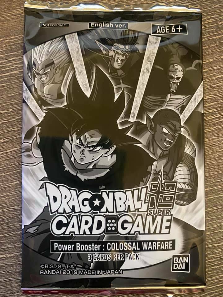 colossal warfare booster box Dragon Ball Super Card Game Special Pack The game lets you experience the blazing Colossal Warfare Might Be Better