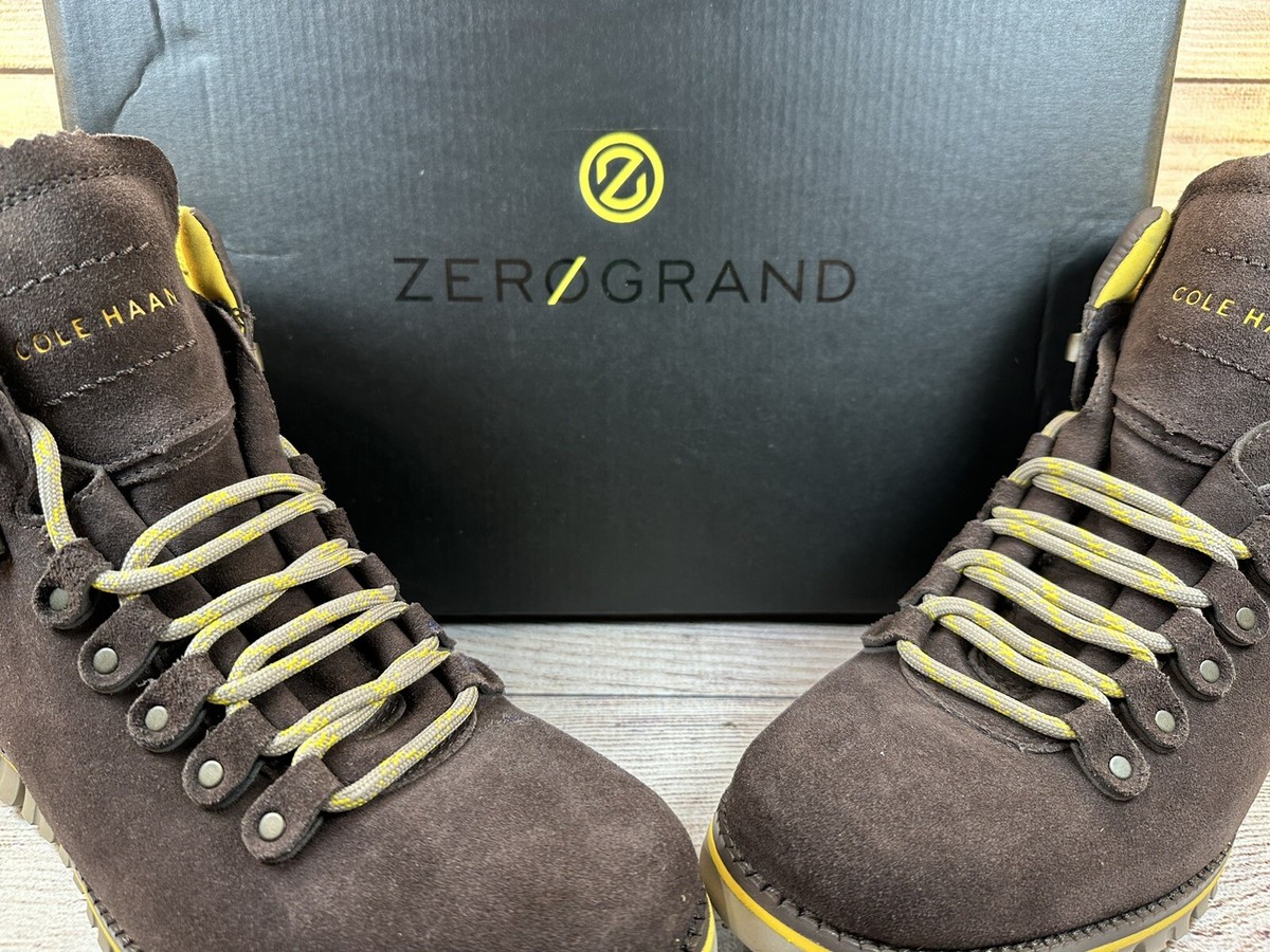 COLE HAAN ZerøGrand‎ Men\'s Size 12  Brown Black Nubuck Hiker Boots Men main image 4