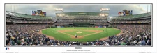 Oakland A's O.Co Coliseum ATHLETICS GAMEDAY Panoramic POSTER Print by Rob Arra
