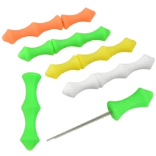 1 Set Archery Silicon Finger Guard Tab Glove Bow String Protector Arrow Gear