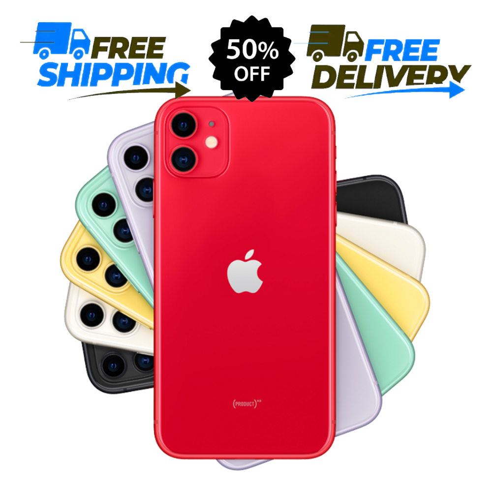 Apple iPhone 11 64GB/128GB Unlocked - Verizon, AT&T, T-Mobile