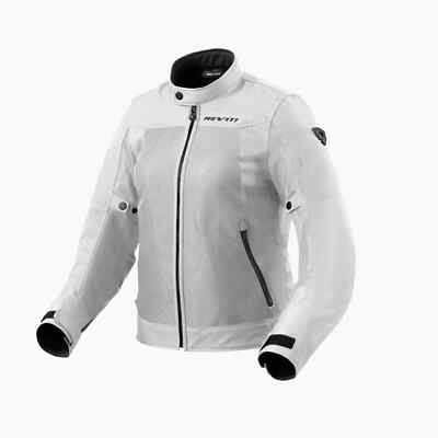 REV'IT ECLIPSE 2 DAMEN MOTORRADJACKE SOMMER SILBER GR. 44 EU (48-DE)