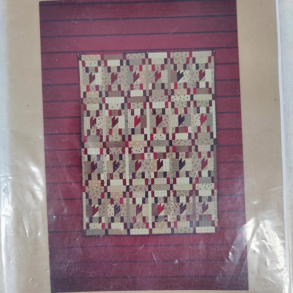 Buggy Barn Blaze's Heart Rustic Fancy Wall Large Quilt Template 33" x 33" - Image 2 of 4